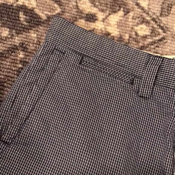 Jack Wills NAVY/WHITE gingham short - Picture 2 of 4